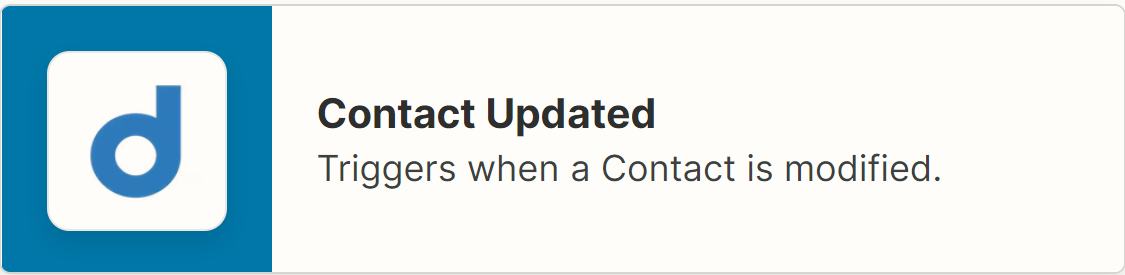 Contact Updated