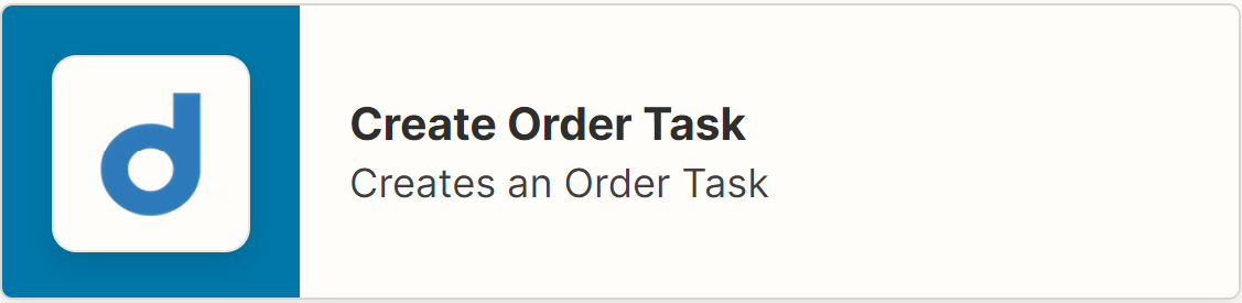 DM Create Order Task