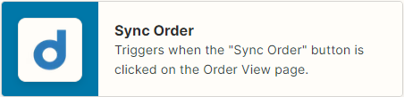 DM Sync Order